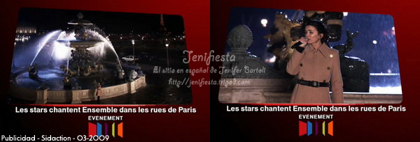 Jenifer - Les Stars Chantent Ensemble (Publicidad)